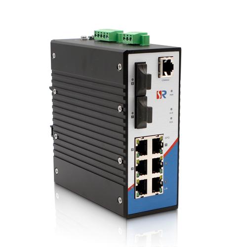 rs6112-4gf8gt二层网管工业以太网工业级交换机 - 二层网管交换机 -